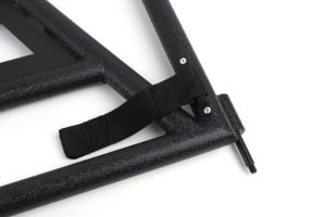 Jeep Wrangler Unlimited Tube Doors - Front - Fishbone Offroad - FB24023 - Black - `07-`18